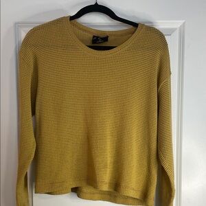 Elegant Mustard Crew Neck Sweater